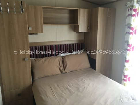 Haven Holidays Primrose Valley 3 bedroom Caravan Master Bedroom Ref27