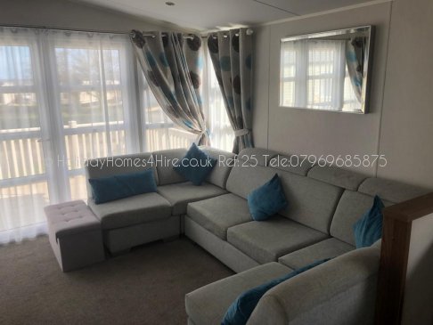 Haven Holidays Reighton Sands 3 Bedroom `Prestige Caravan Sofa Ref25