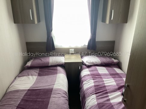 Haven Holidays Primrose Valley 3 bedroom Caravan twin #2 Ref47