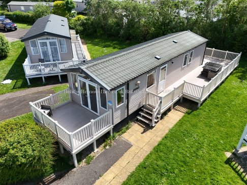 Haven Primrose Valley 3 bedroom Caravan exterior elevated Ref68