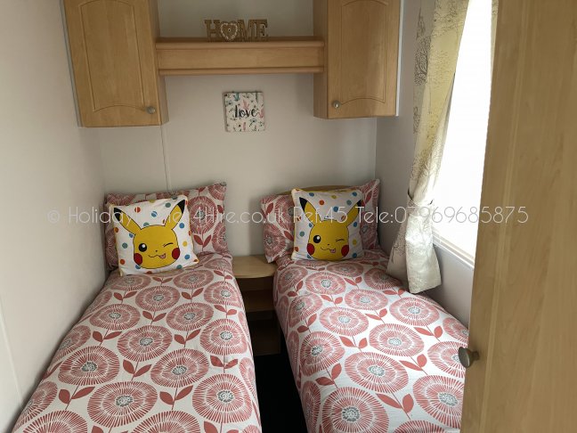 Haven Holidays Primrose Valley 3 bedroom Caravan Twin #2 Ref45