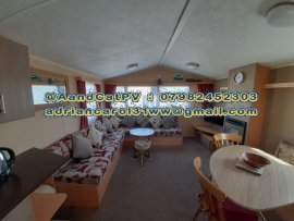 Haven Holidays Primrose Valley 3 bedroom Caravan hire Internal Wide Ref59