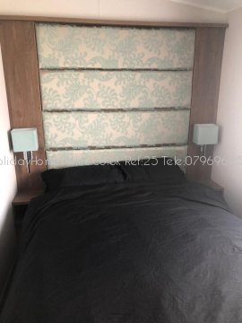 Haven Holidays Reighton Sands 3 Bedroom `Prestige Caravan Master Bed Ref25