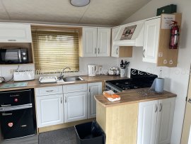 Haven Holidays Primrose Valley 3 bedroom Caravan Kitchen #2 Ref45