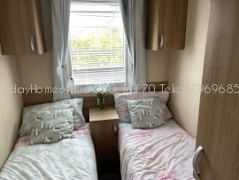 Haven Holidays Primrose Valley 3 bedroom Caravan Twin Bedroom #2 Ref70