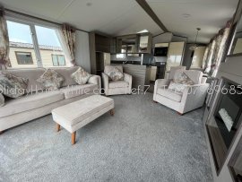 Haven Holidays Reighton Sands 3 Bedroom Caravan living room Ref71
