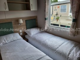 Haven Holidays Primrose Valley 3 Bedroom Caravan bedroom 2 Ref72